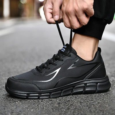 Men Sneakers 2024 New Casual Shoes Pu Waterproof Lightweight Walking Shoes Plus Size 48 Footwear Hombre Men Shoes - Tiny Treasure Boutik