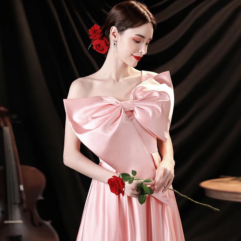 Sweetheart Satin Maternity Dresses Evening Dress Sexy Party Evening Gowns A - Line Elegant Formal Prom Dresses Robe De Soiree Gala - Tiny Treasure Boutik