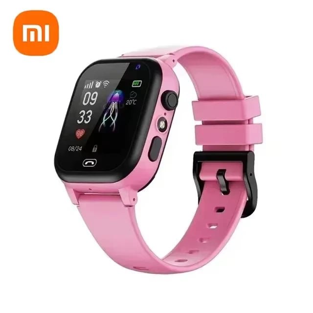 Xiaomi Kids 4G Smart Watch SOS GPS Location Video Call Sim Card Child SmartWatch Camera Waterproof Watch For Boys Girls Present - Tiny Treasure Boutik