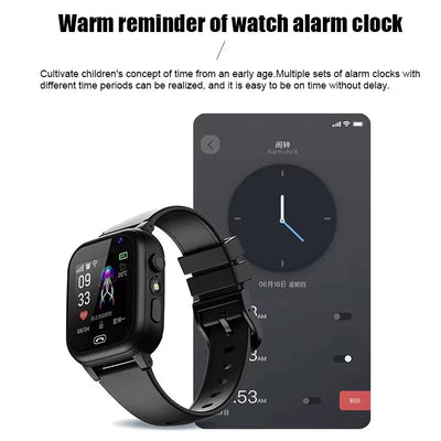 Xiaomi Kids 4G Smart Watch SOS GPS Location Video Call Sim Card Child SmartWatch Camera Waterproof Watch For Boys Girls Present - Tiny Treasure Boutik